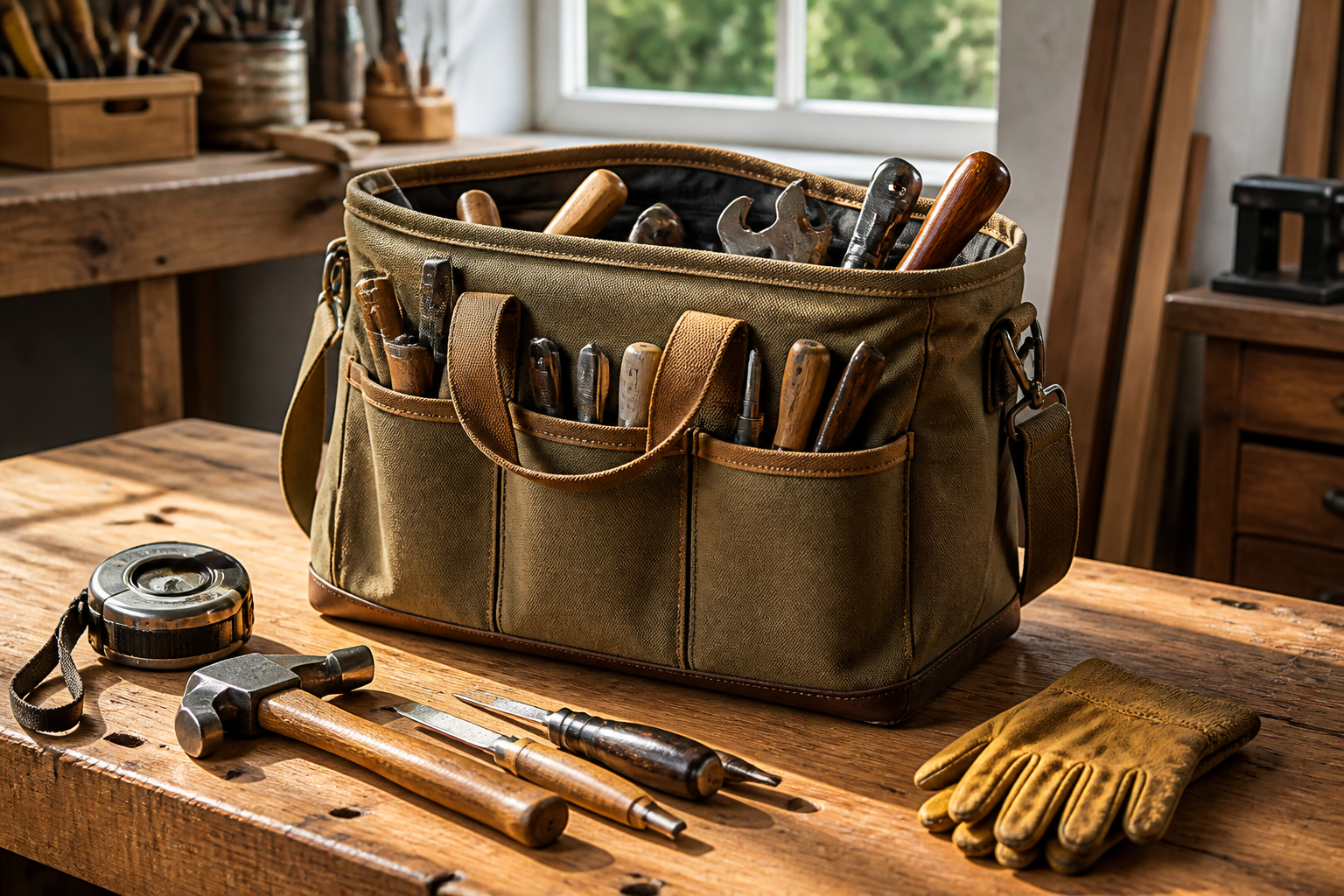Werkzeugtasche als praktischer Werbeartikel für die Werkstatt