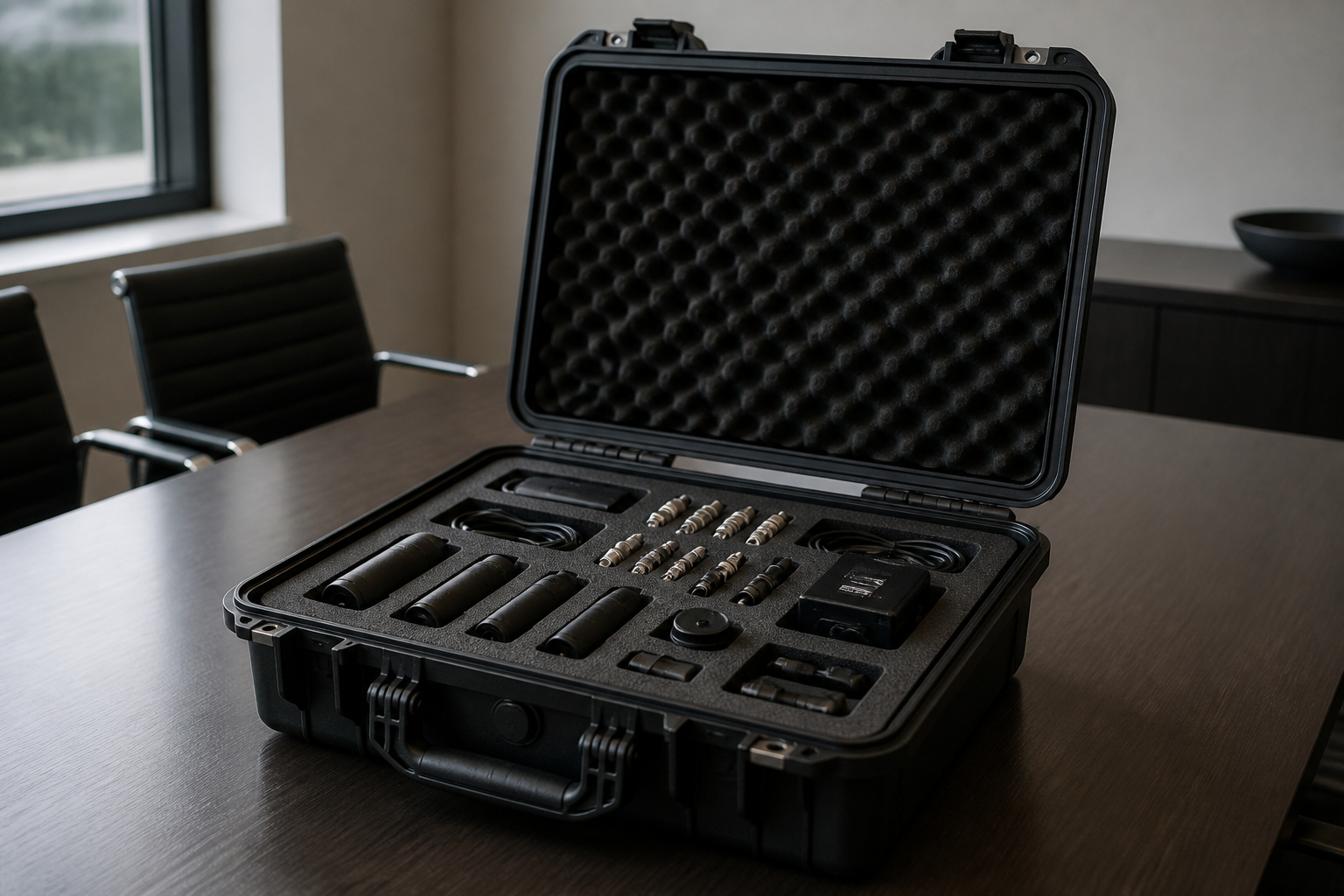Professionelles Demo-Kit für einen B2B-Kundentermin