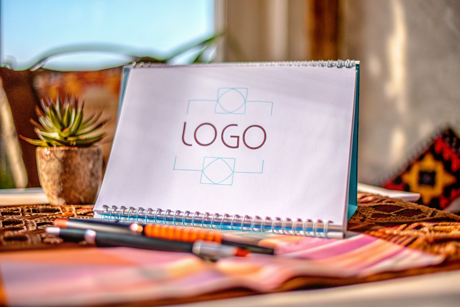 Minimalistisches Logo-Design