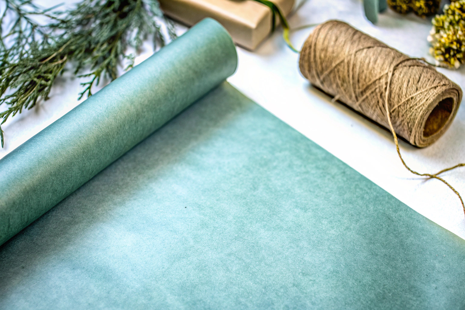 Recyceltes Kraftpapier für umweltfreundliche Verpackungen