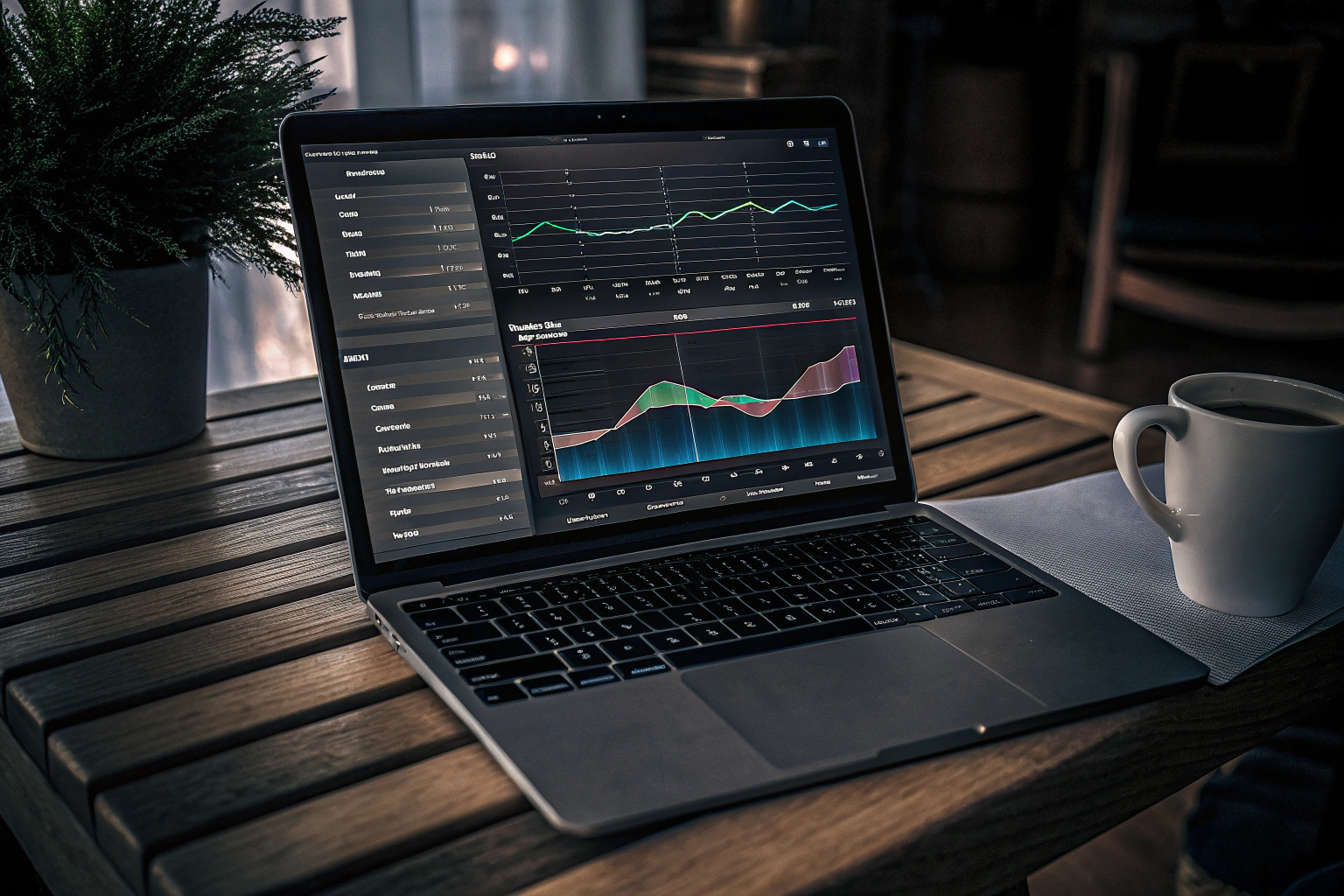 Darstellung eines E-Mail-Marketing-Dashboards mit Statistiken und Analysen. E-Mail-Marketing-Dashboard
