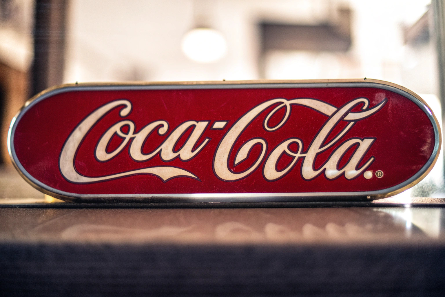 Coca-Cola Logo in Rot