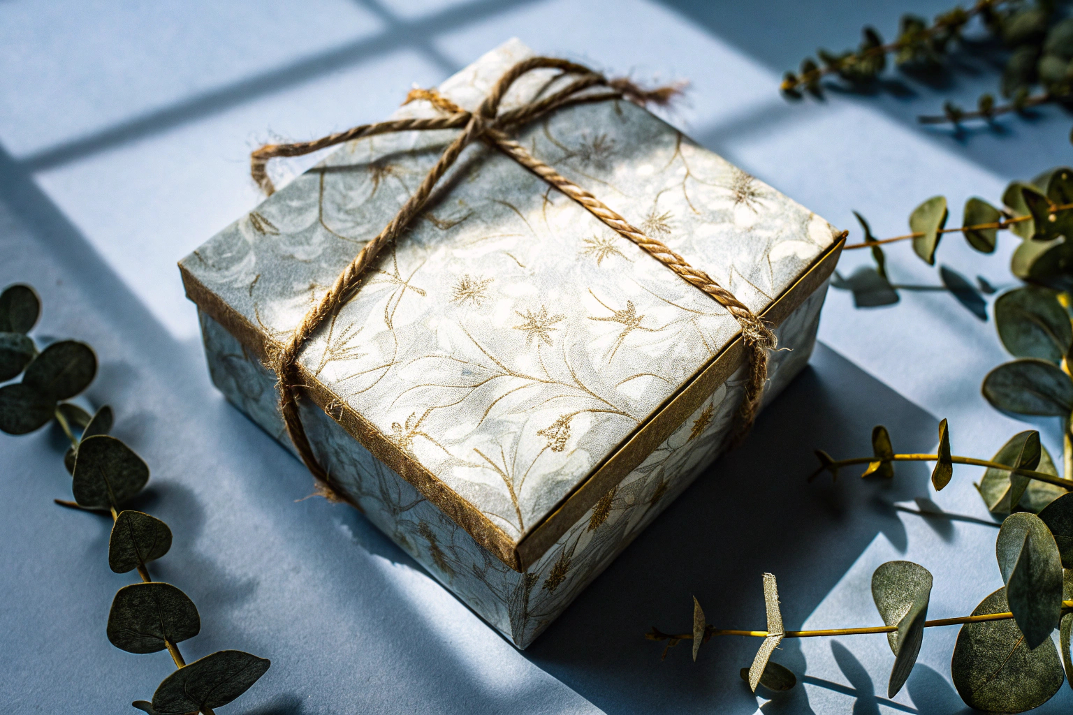 Vintage Kissen Geschenkbox