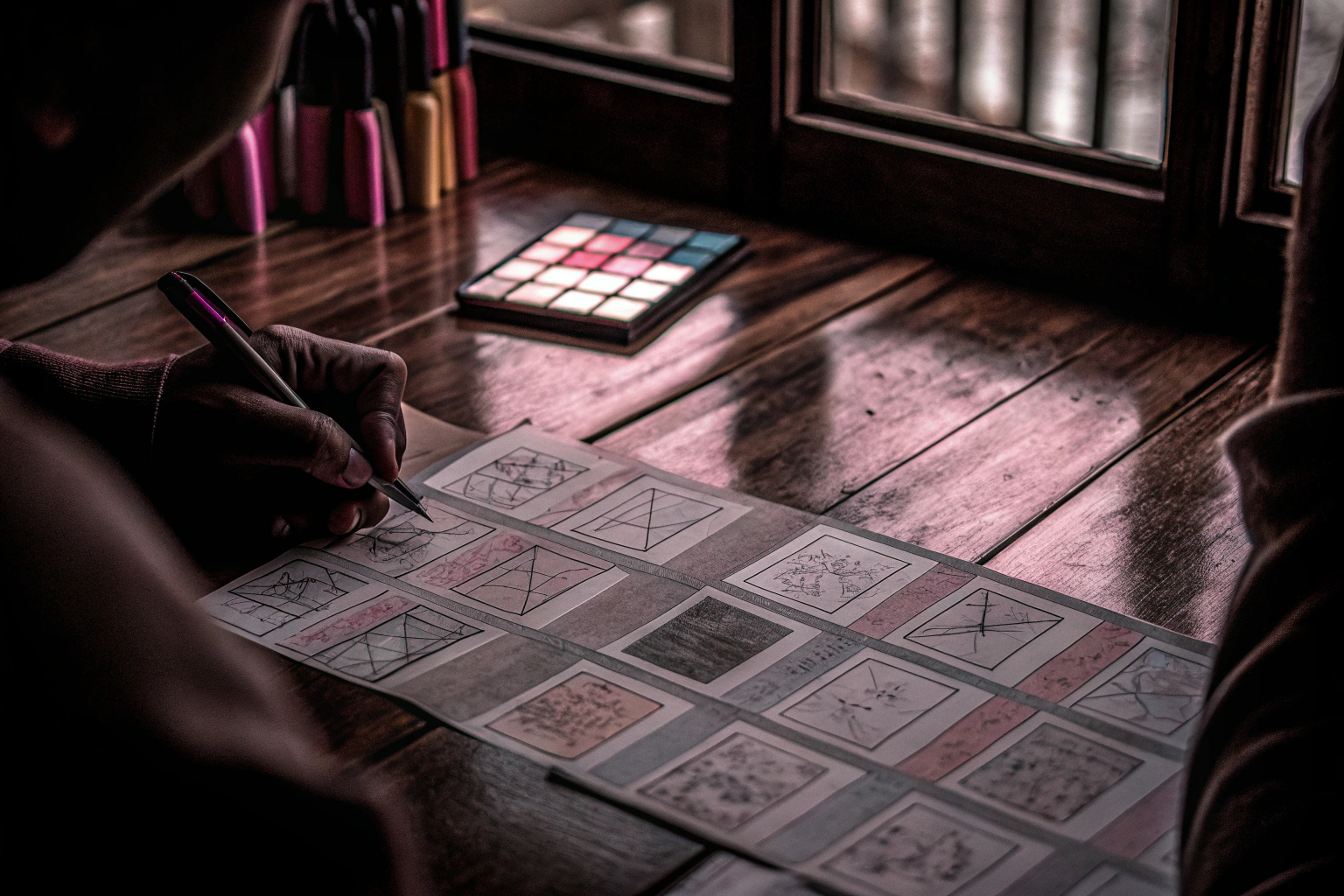 Brainstorming für Logo-Design