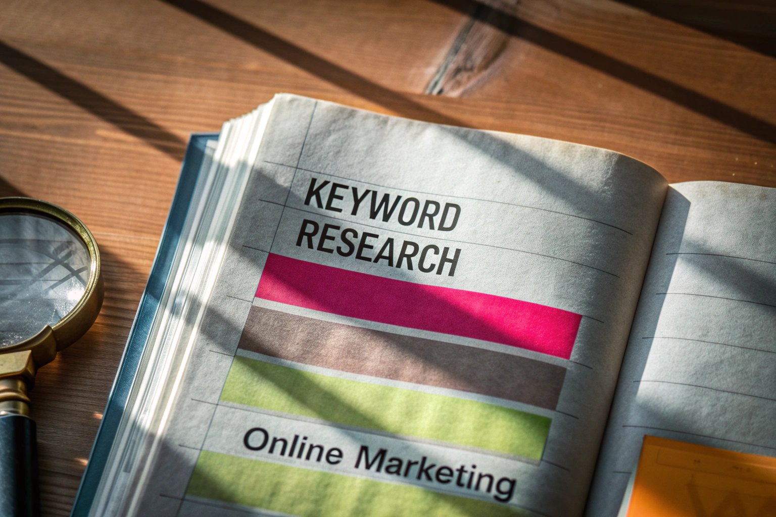 SEO Keyword Recherche Buch