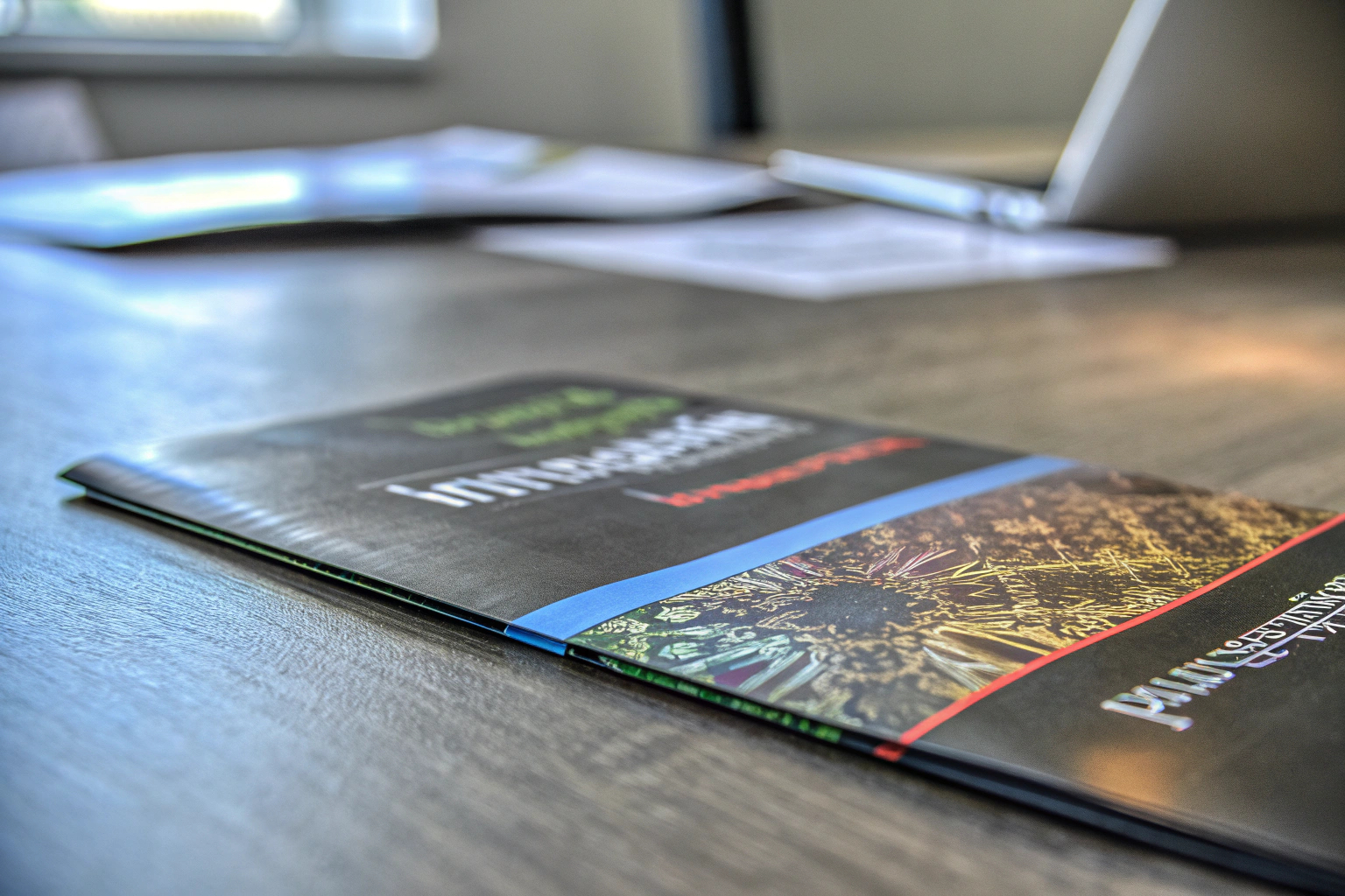 Hochwertiger Flyer mit modernem Design