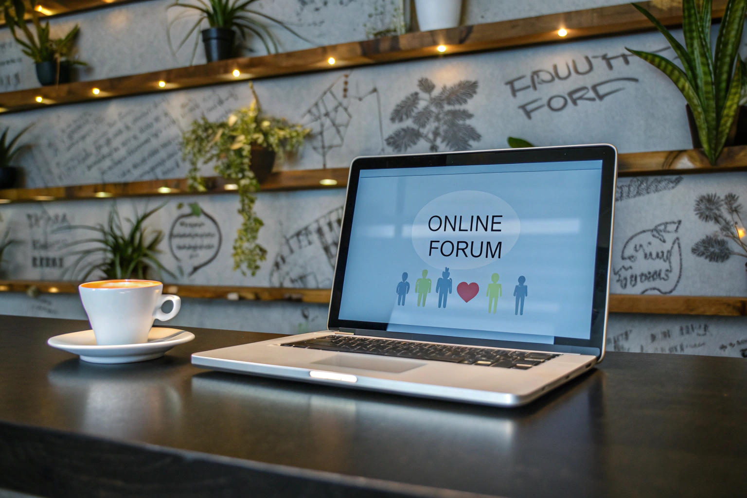 Community-Manager bei der Arbeit