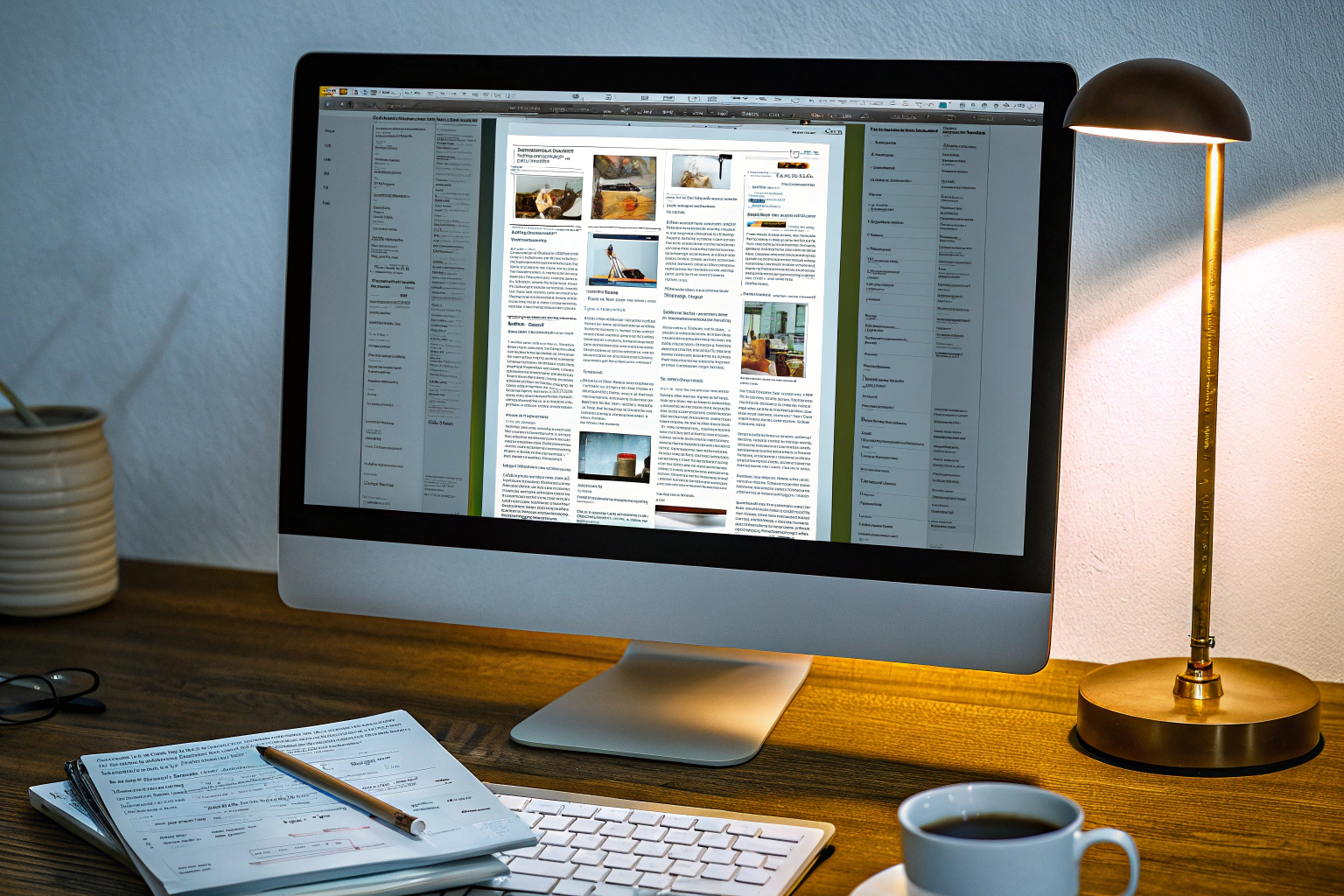 Newsletter-Design-Software in Aktion