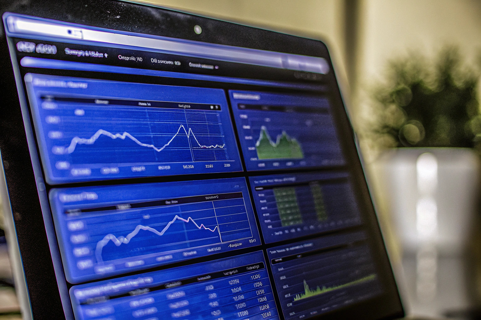 SEO-Analyse auf einem Computerbildschirm