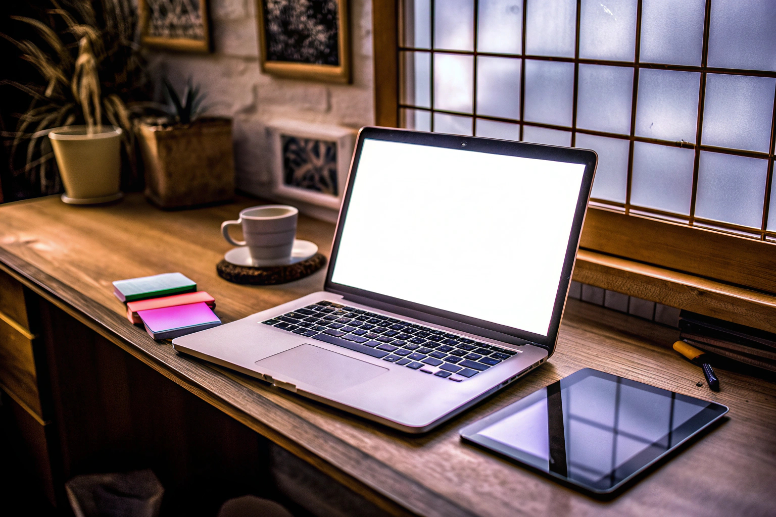 Content-Manager am Laptop