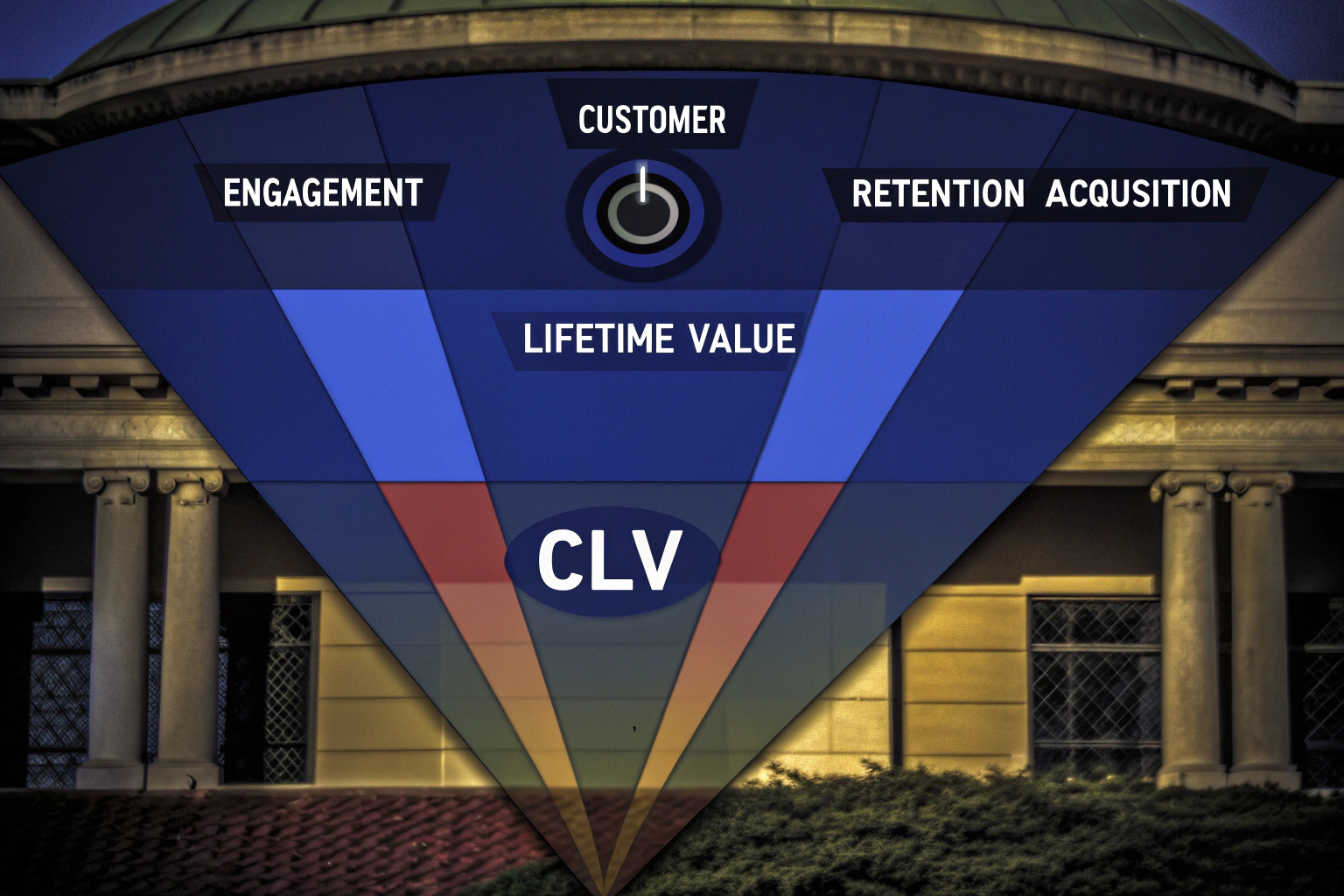 Diagramm der Customer Lifetime Value