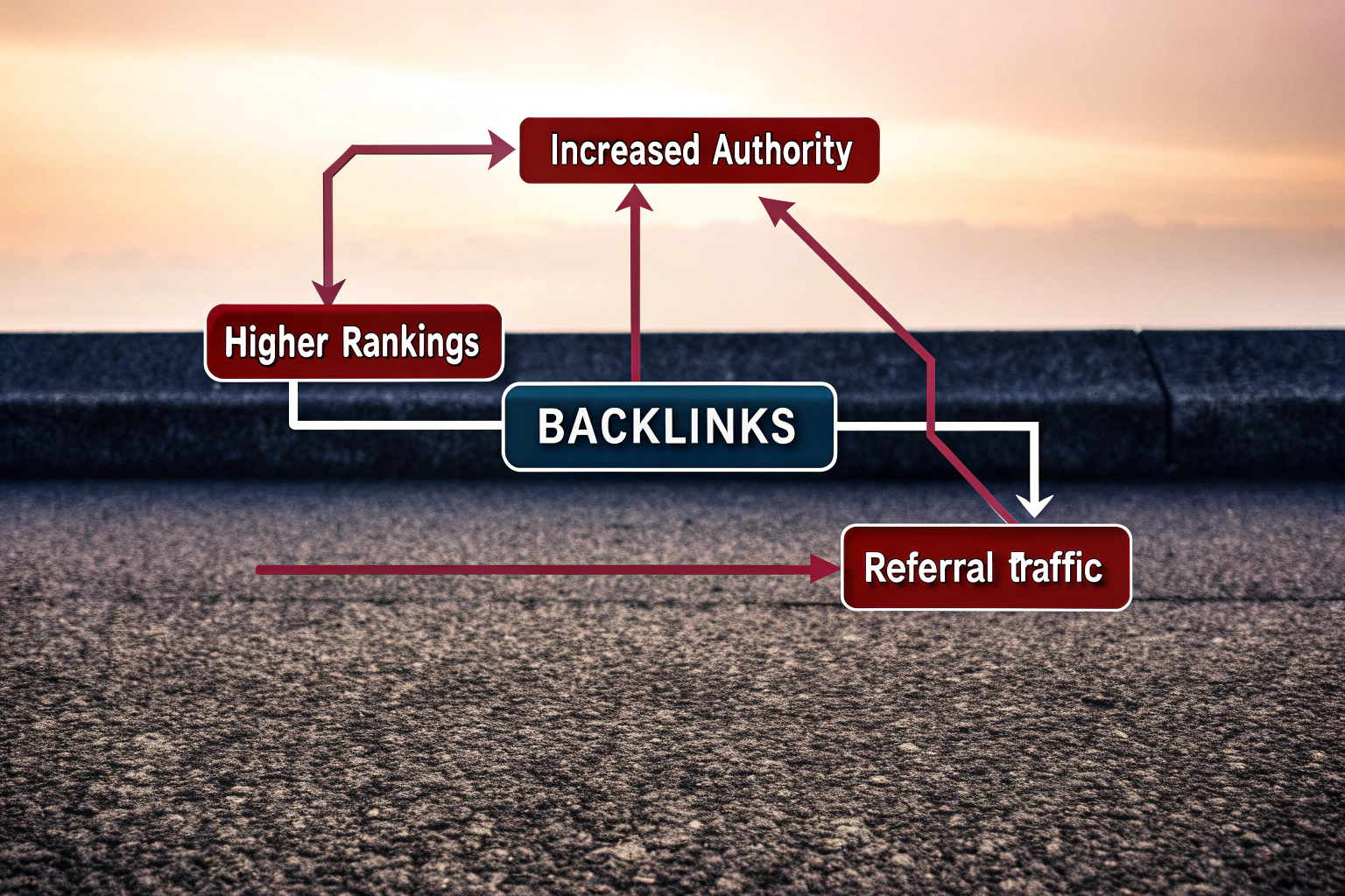 Backlink-Diagramm