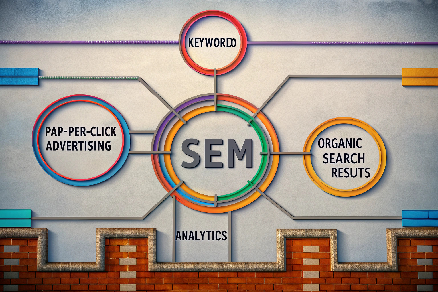 Diagramm zum Suchmaschinenmarketing