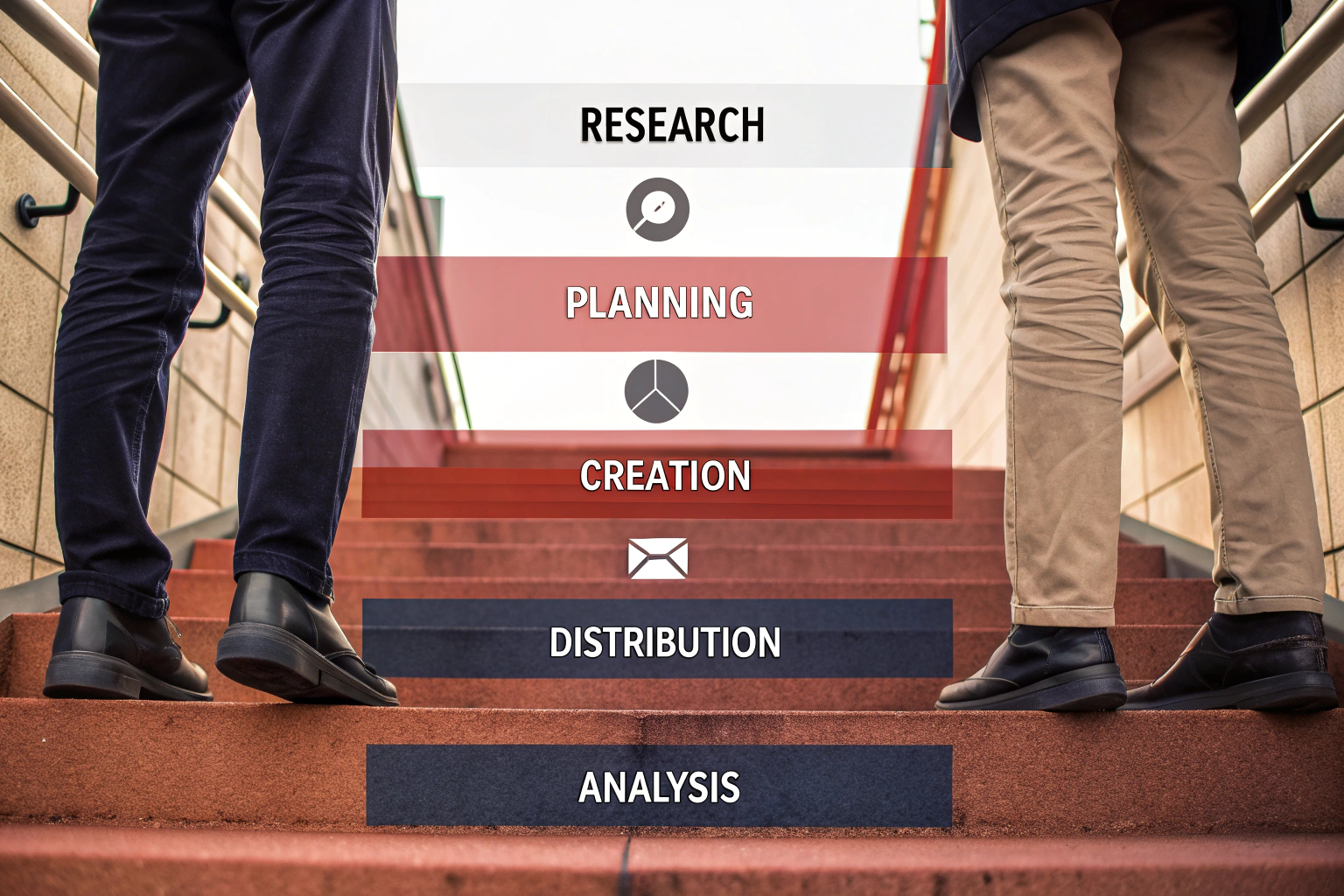 Diagramm zur Content-Strategie