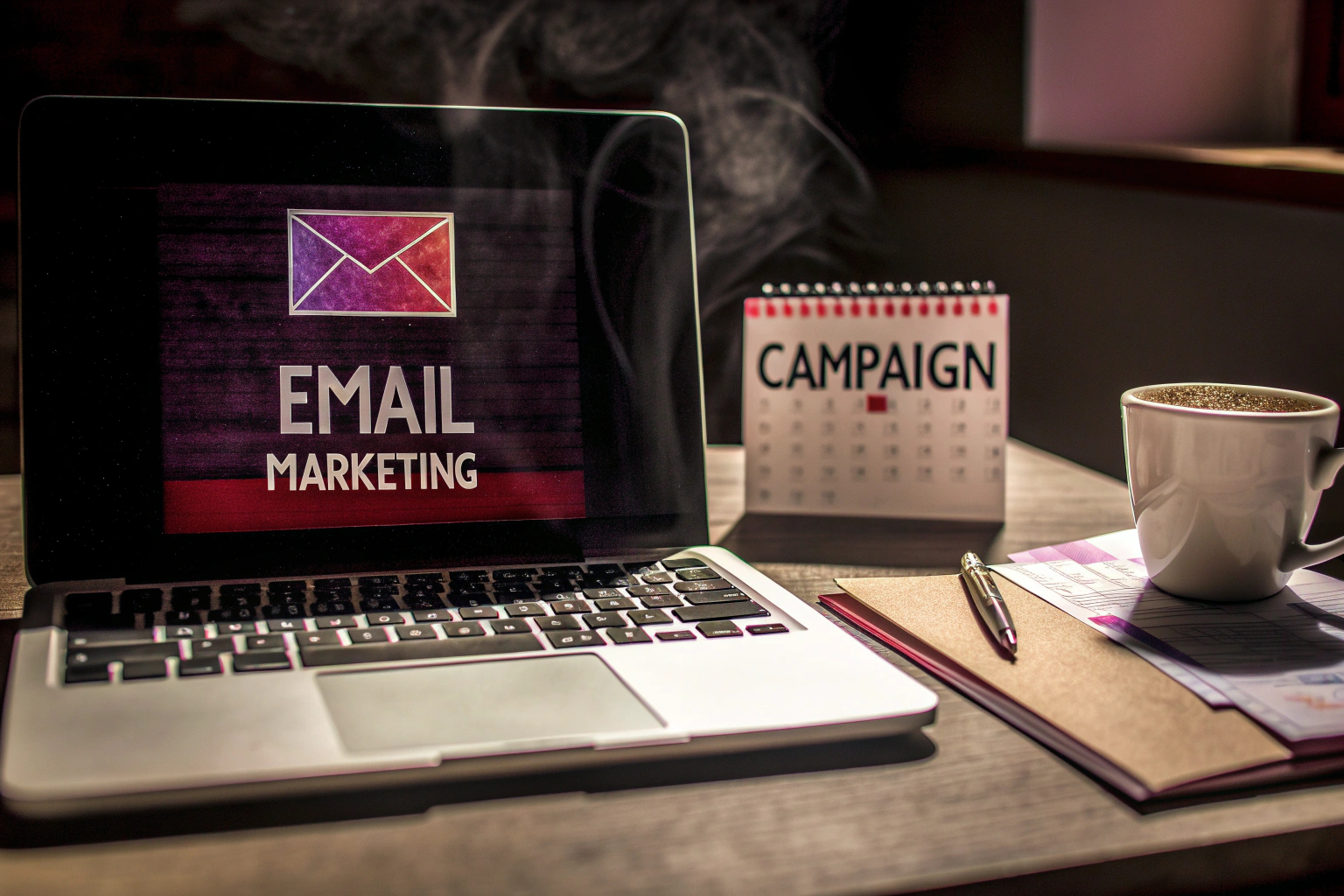 E-Mail-Marketer bei der Arbeit