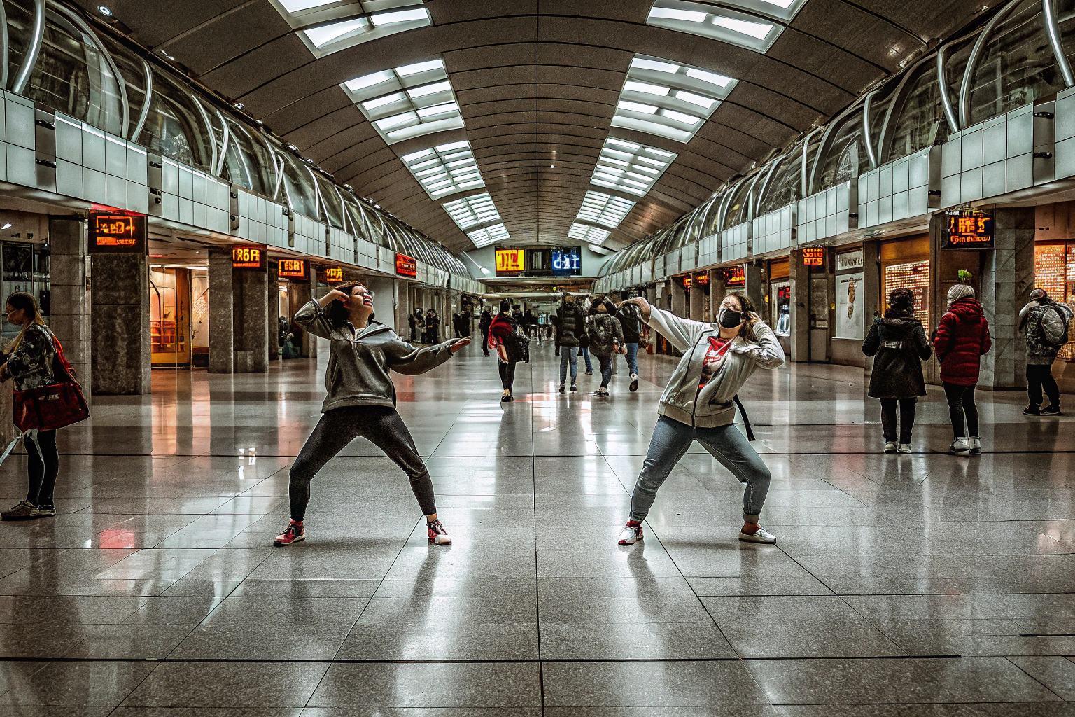 Flashmob als Guerilla-Marketing-Aktion