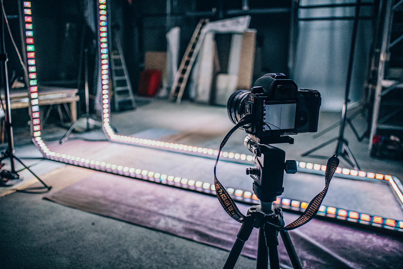 LED-Beleuchtung für Video-Inhalte