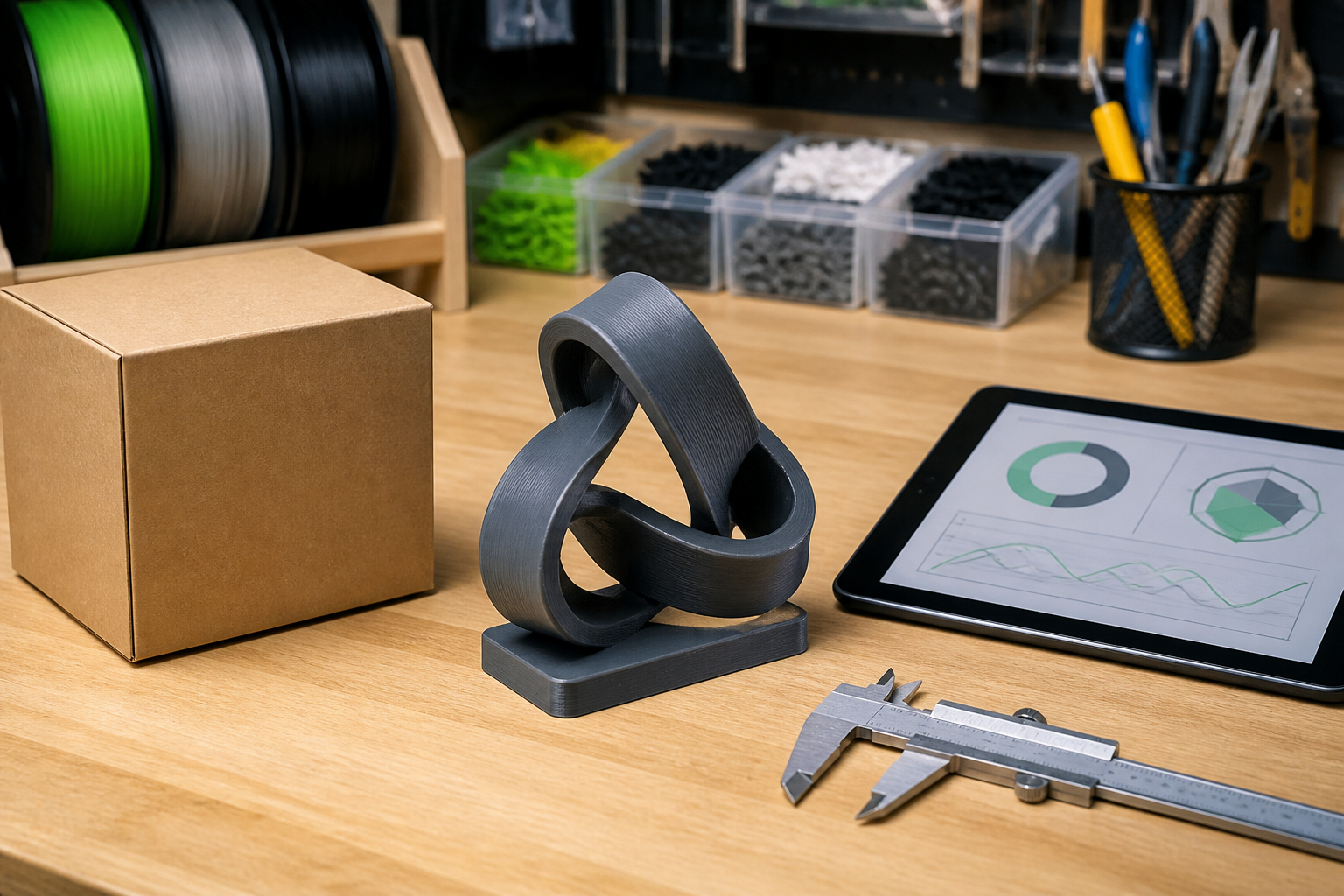 Qualitätskontrolle und nachhaltige Verpackung für 3D-Werbemittel