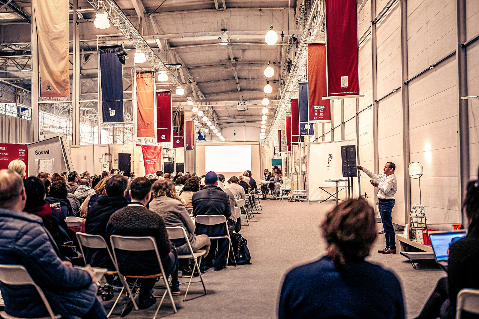 Marketing-Event mit Vorträgen