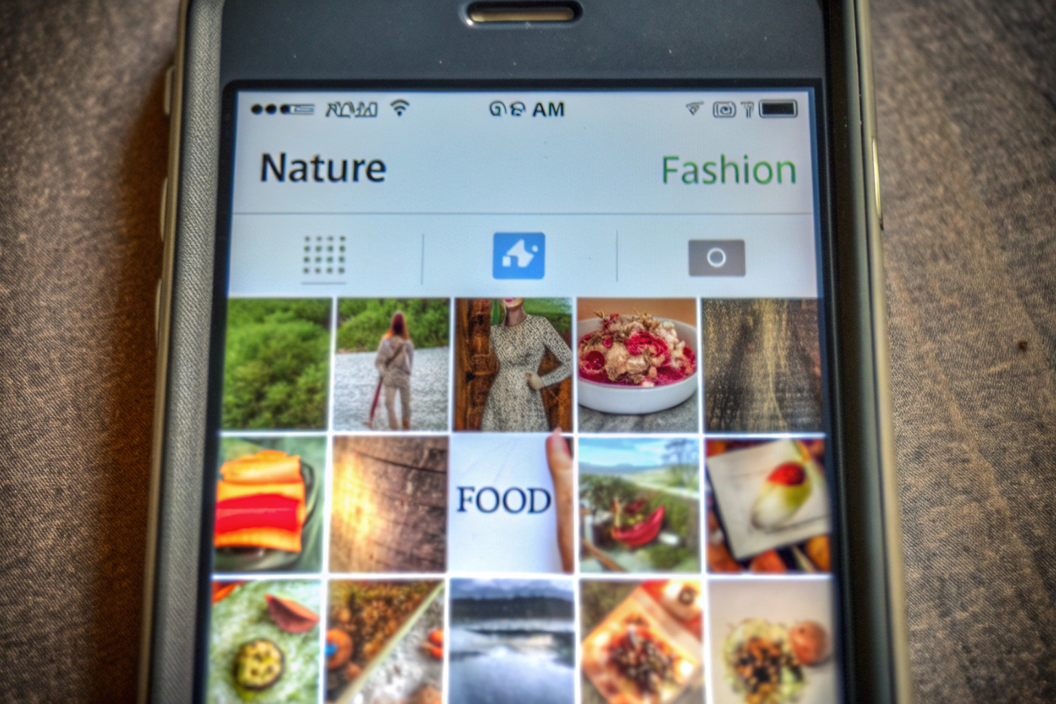 Optimiertes Instagram-Profil