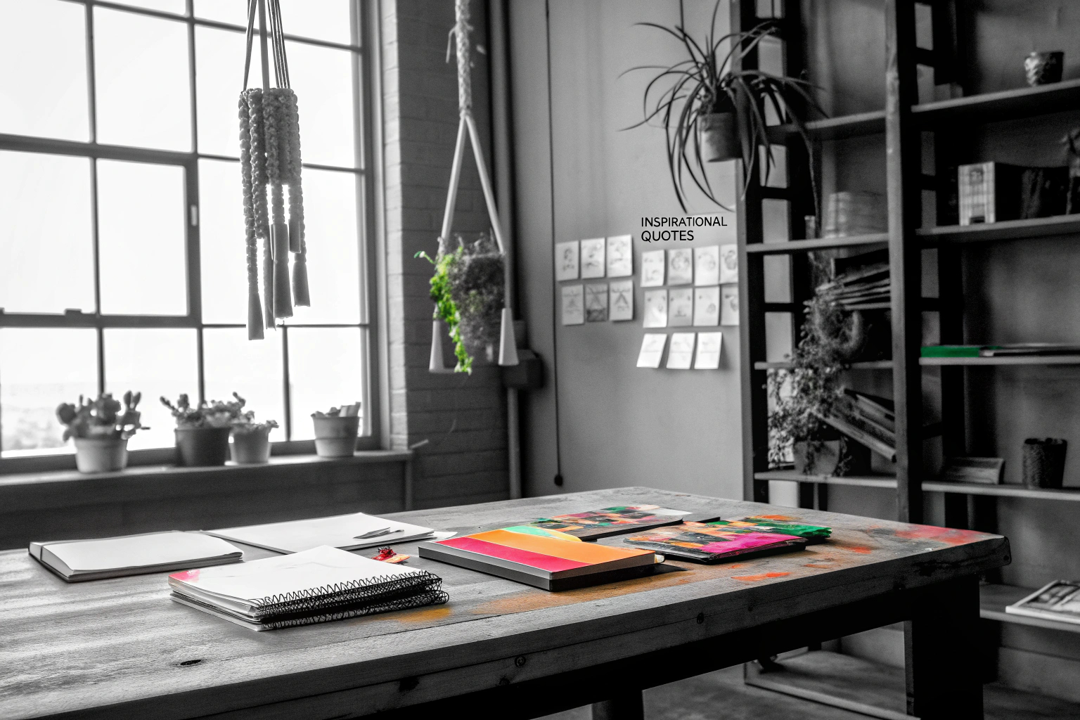 Kreativer Arbeitsplatz