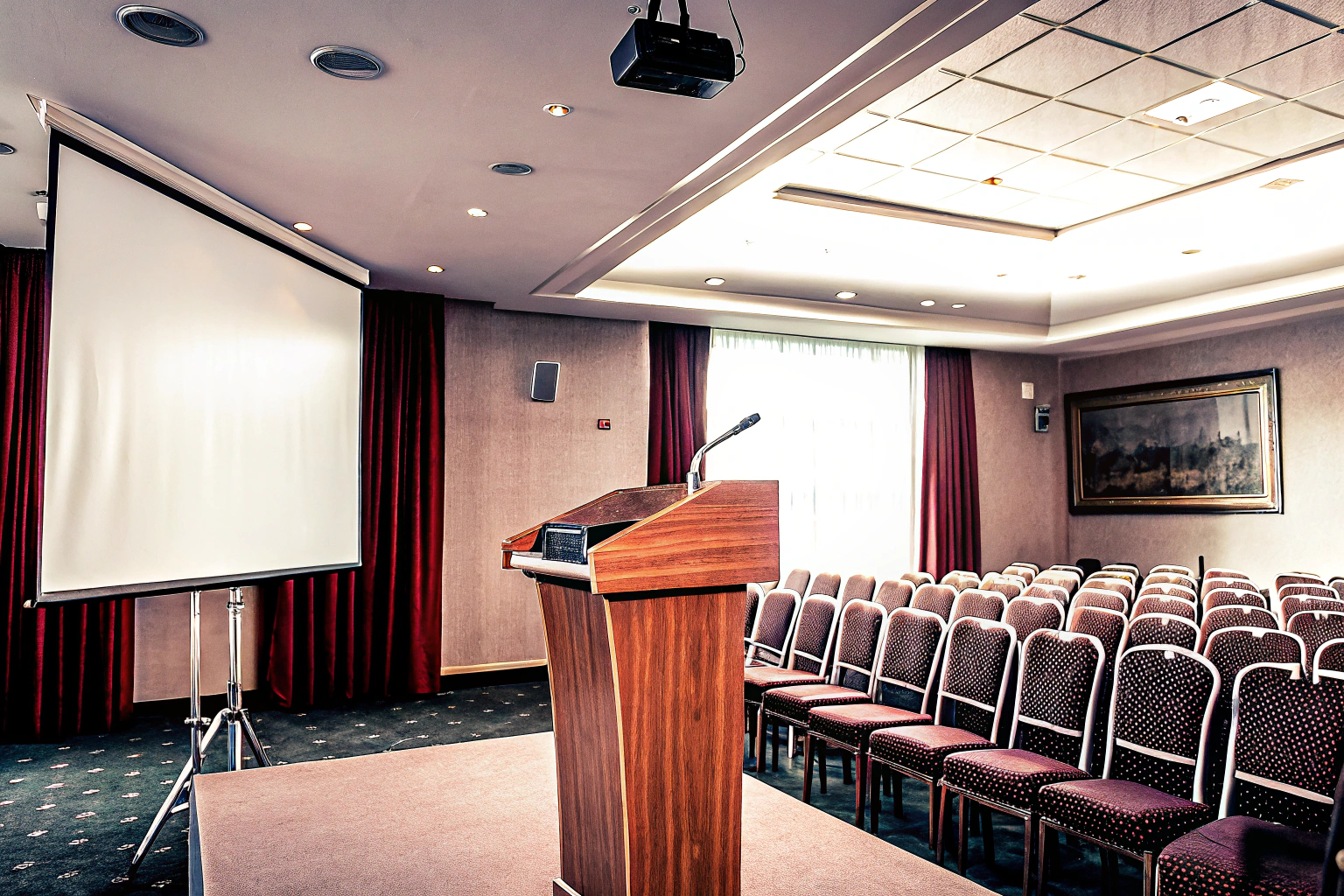 Konferenzraum für eine Unternehmensveranstaltung