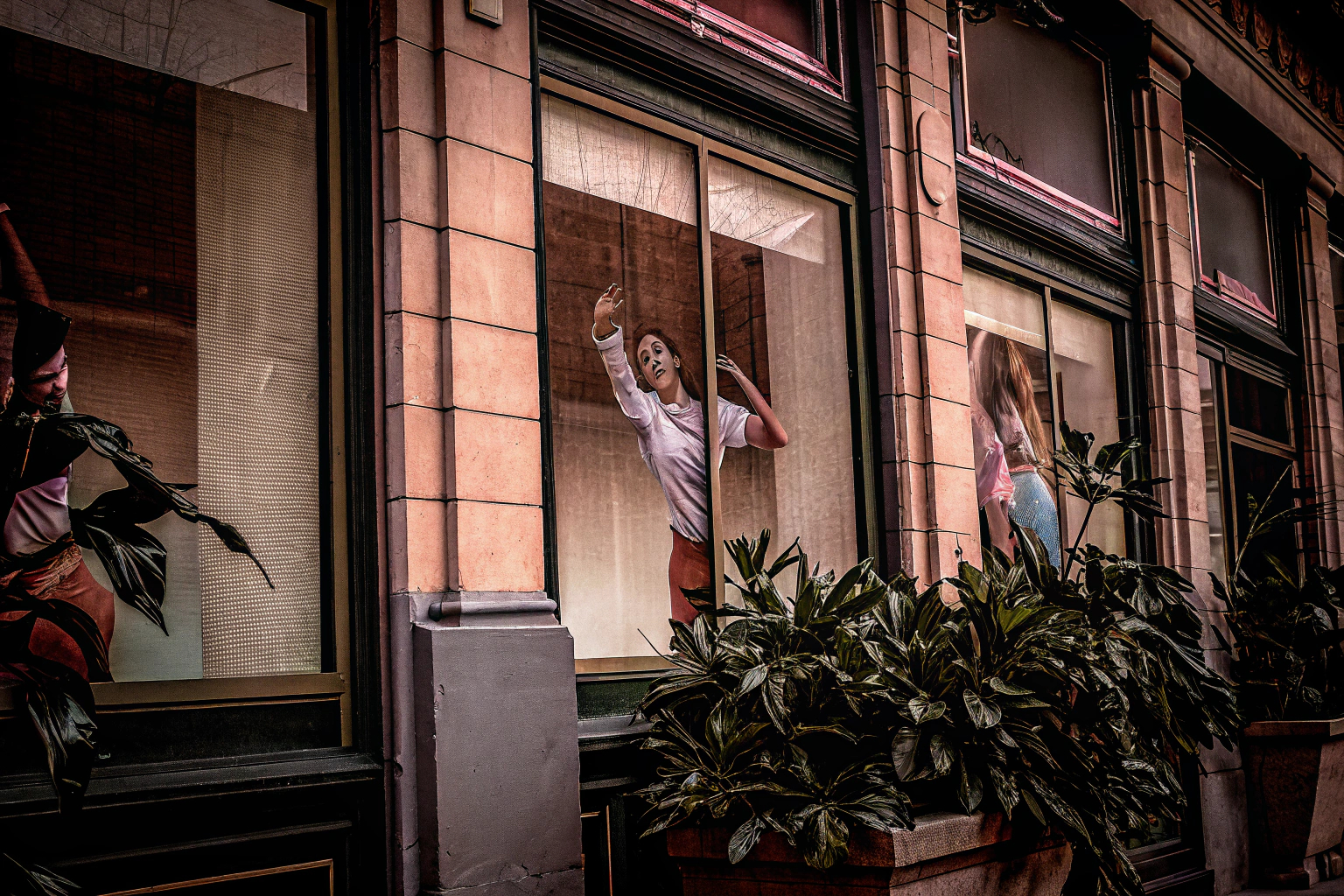 Kreatives Schaufenster