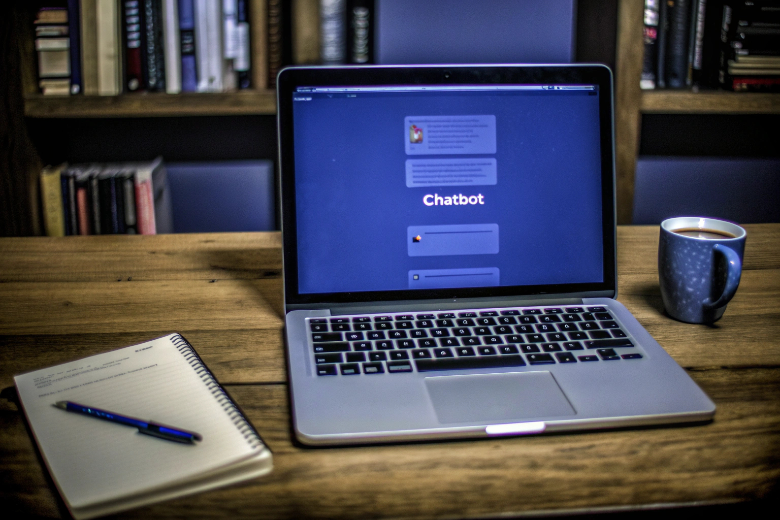 Chatbot bearbeitet Anfrage