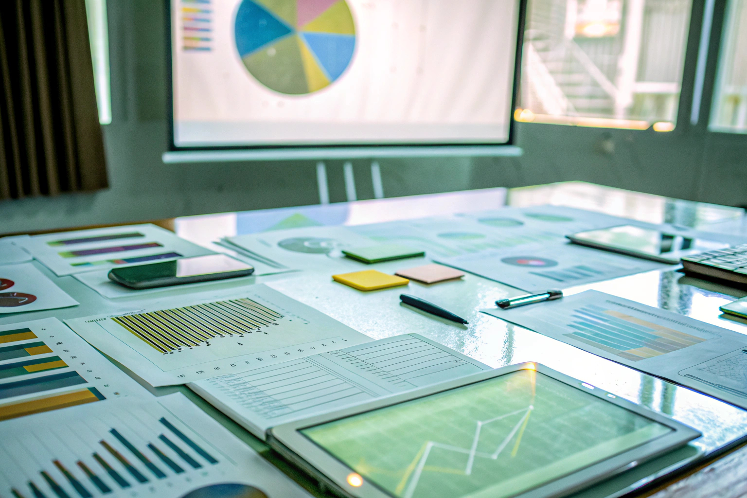 Marketing-Meeting zur Strategieüberprüfung