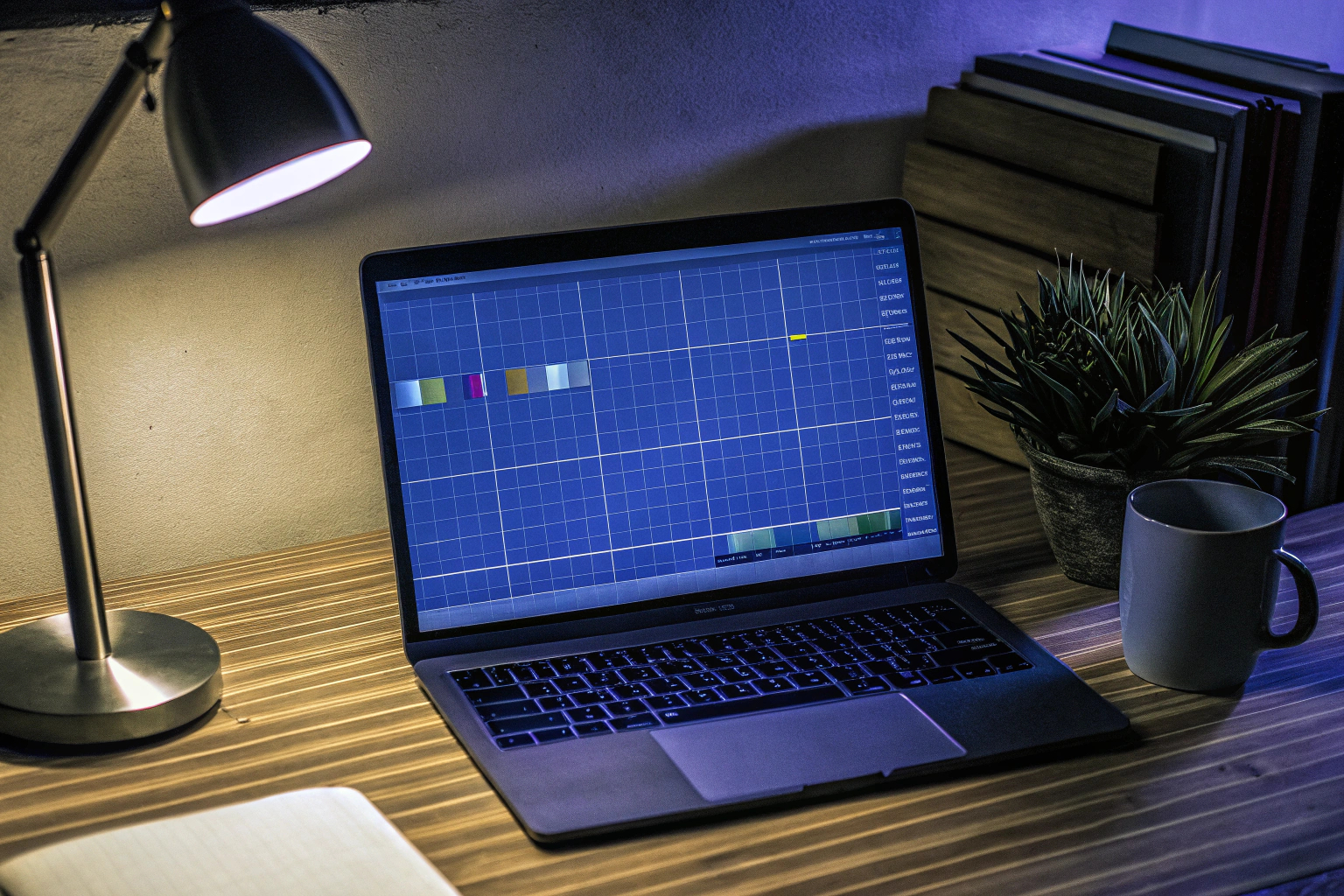 Online-Marketing-Manager bei der Arbeit
