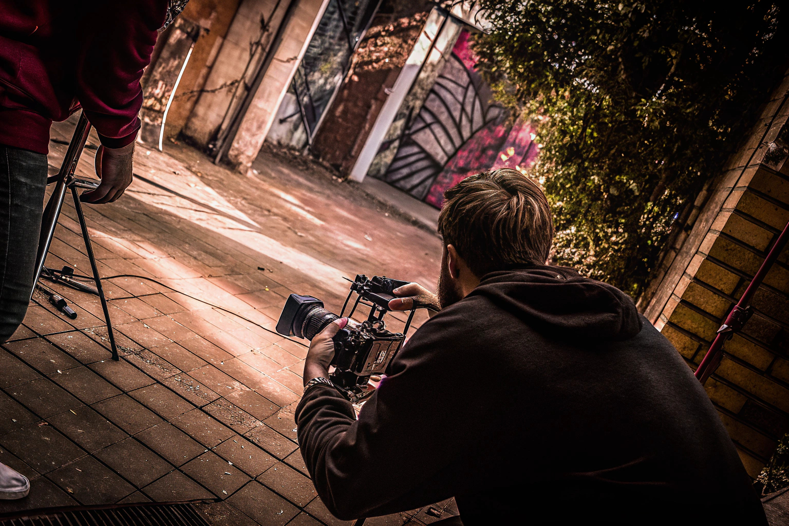 Fotograf erstellt Markenbilder