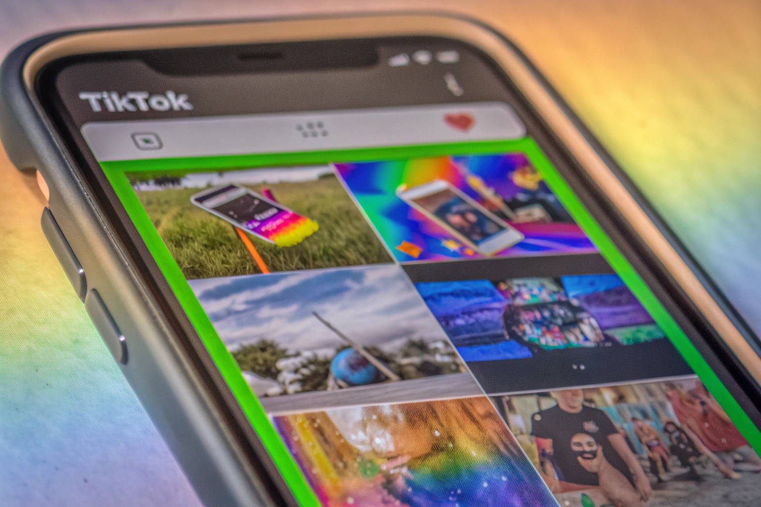 TikTok Entdecken-Feed