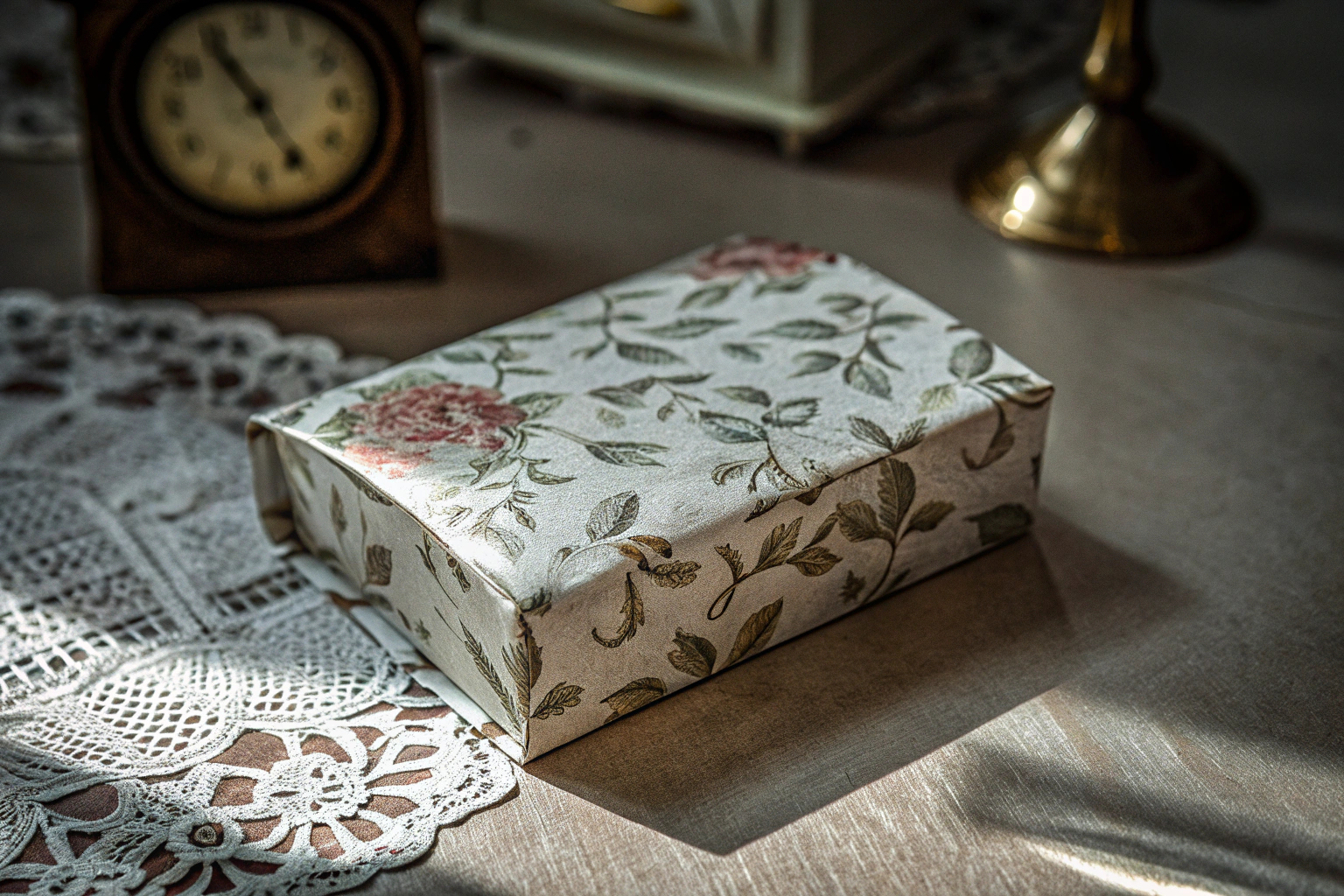 Verpackung mit Vintage-Design
