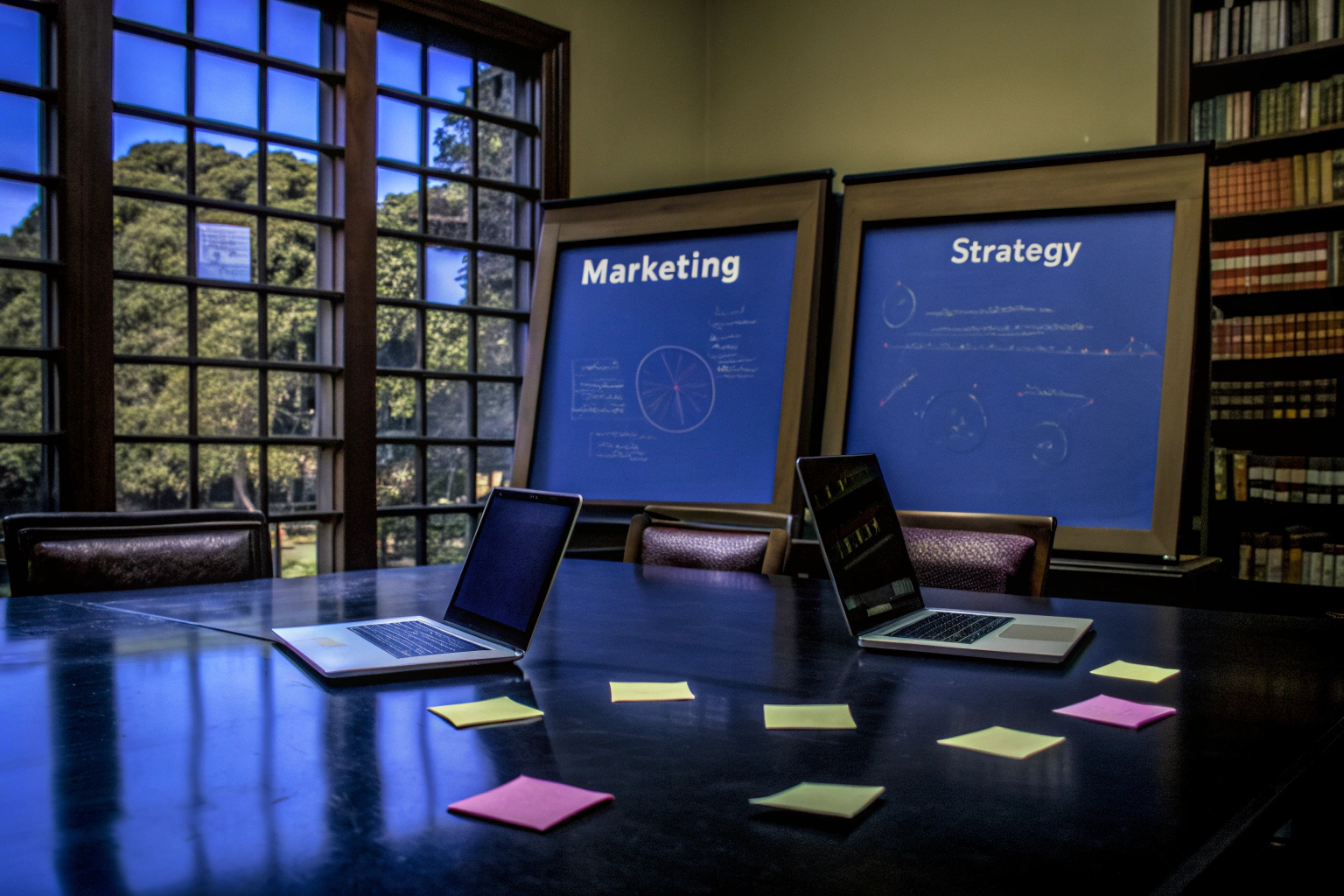 Marketing-Team bei der Content-Strategie