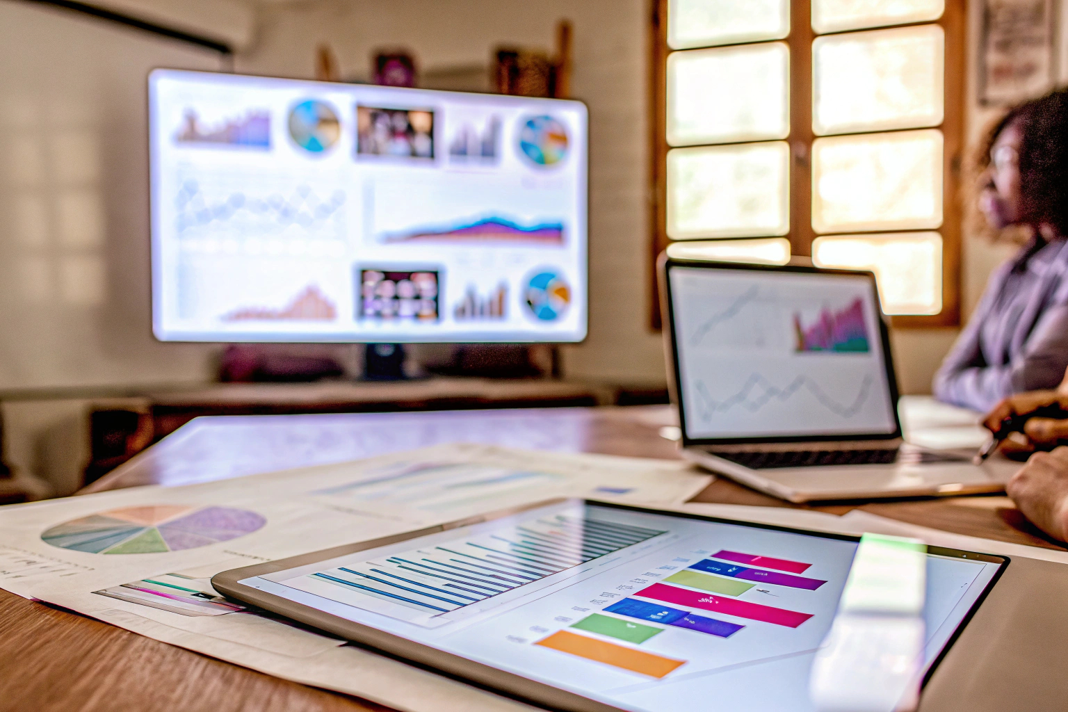Marketingexperten bei der Arbeit