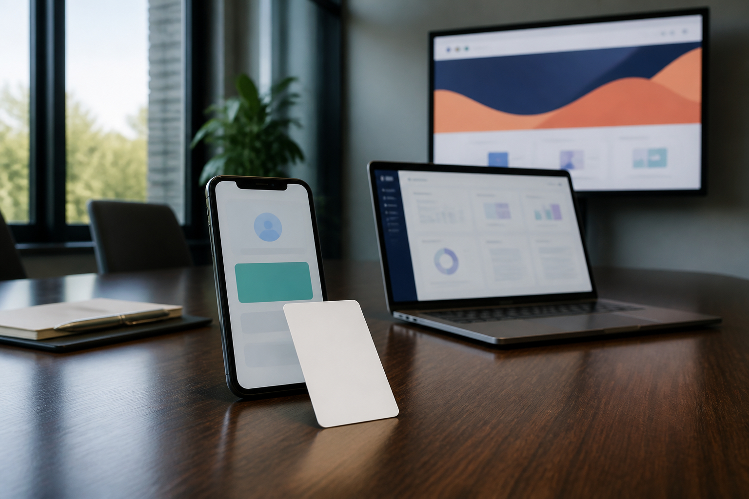 B2B-Team testet NFC-Visitenkarten und digitale Kontaktprozesse