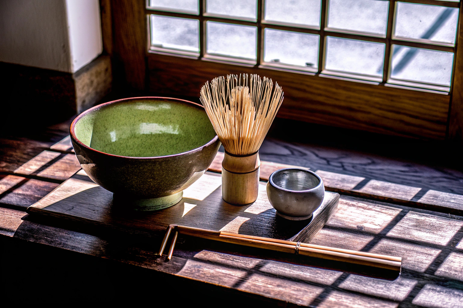 Komplettes Matcha-Set