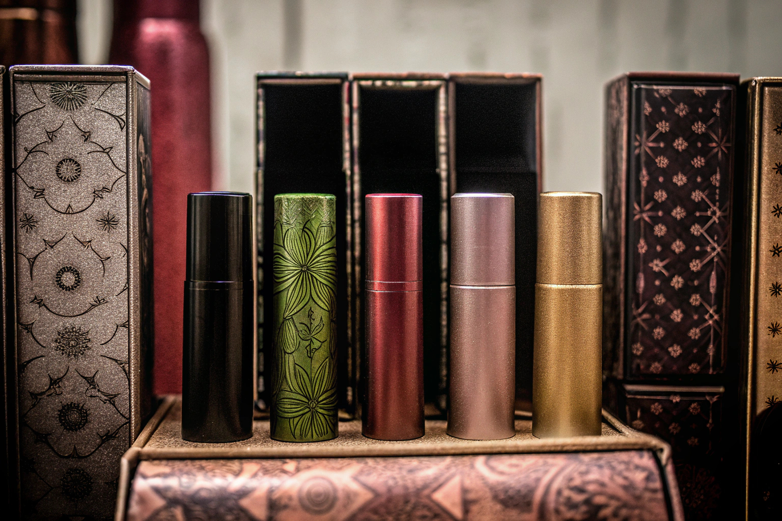 Verschiedene Verpackungsdesigns