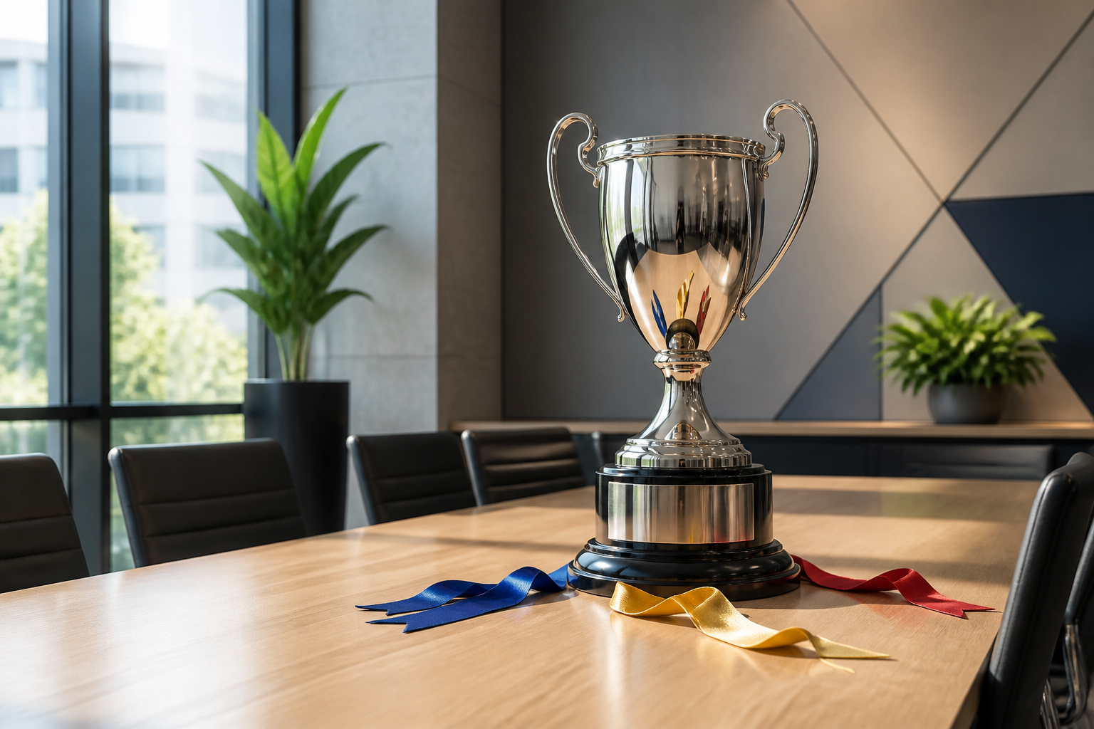 Diverses Team feiert eine inklusive Mitarbeiter-Award-Verleihung