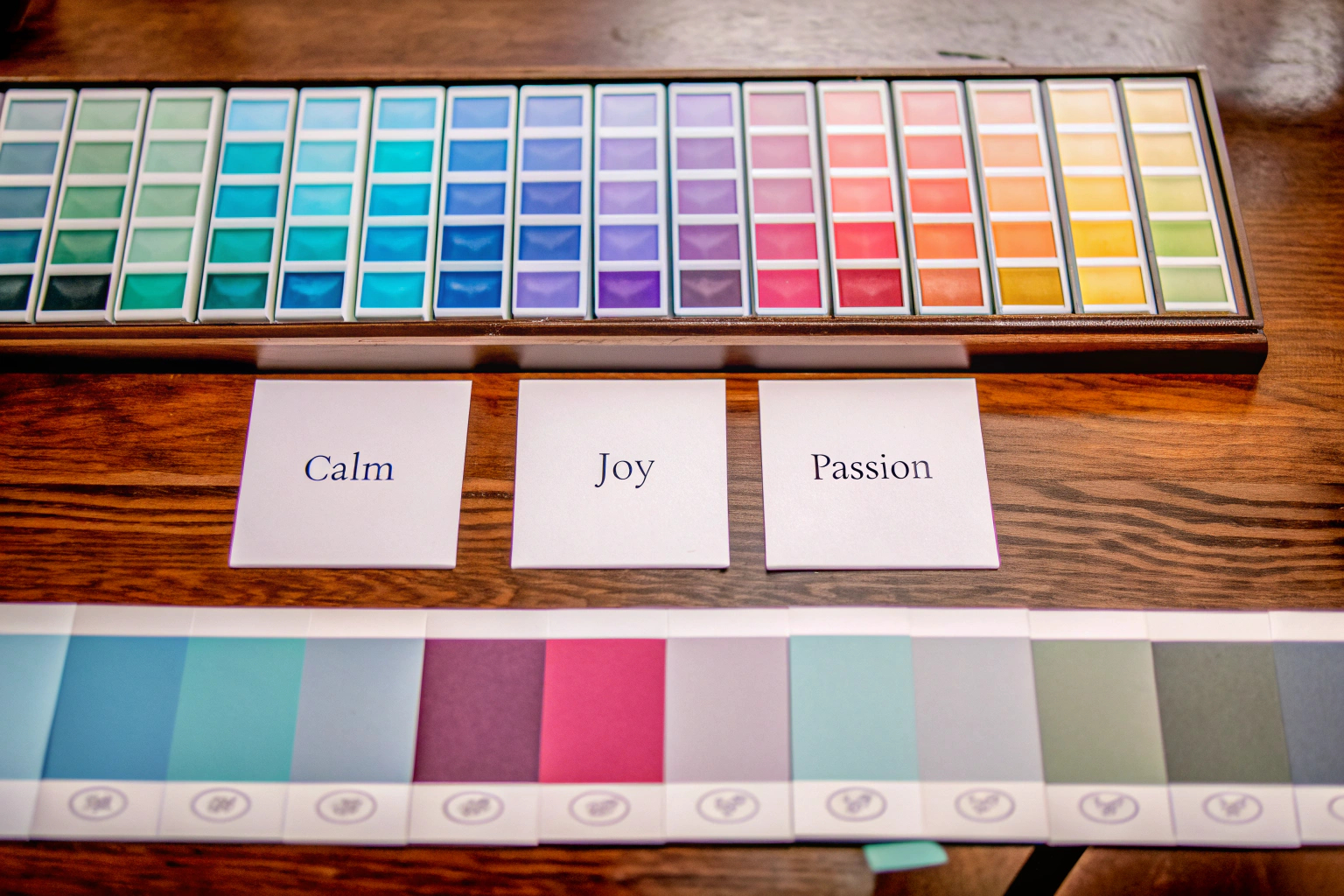 Farbpsychologie Farbpalette