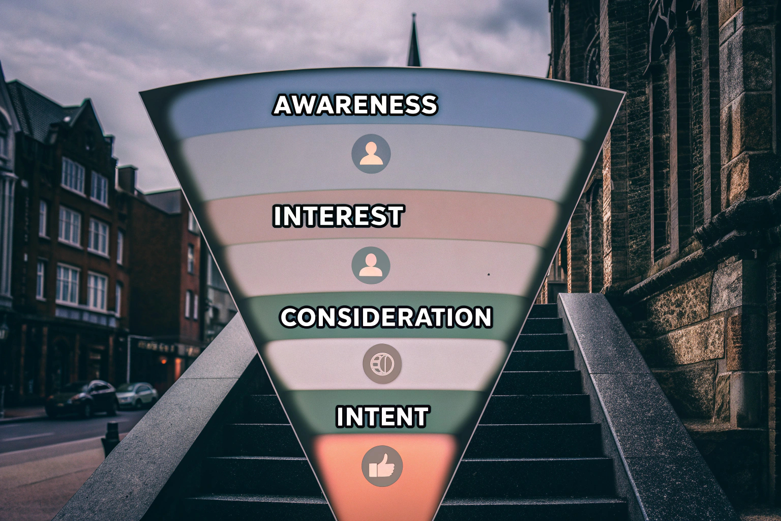 Sales Funnel Konzept