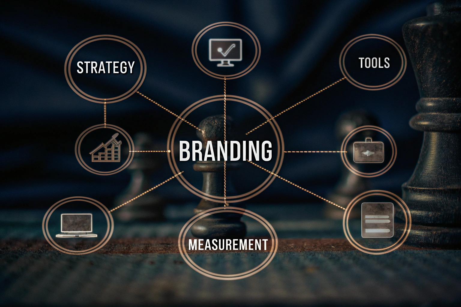 Elemente des digitalen Brandings