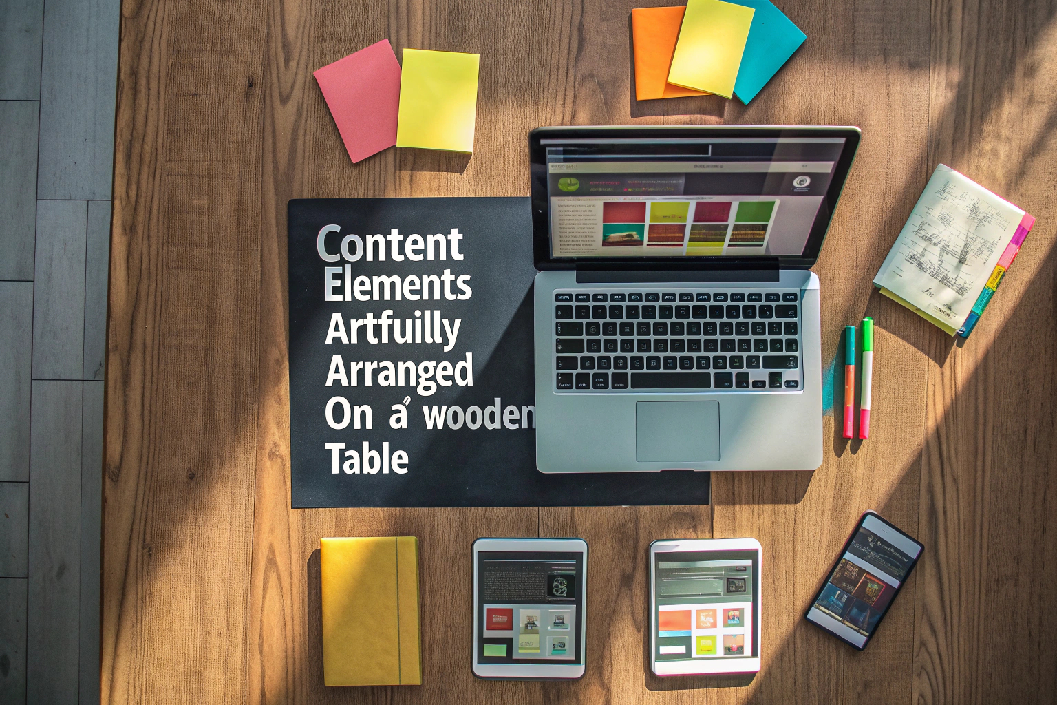 Kreative Content-Elemente