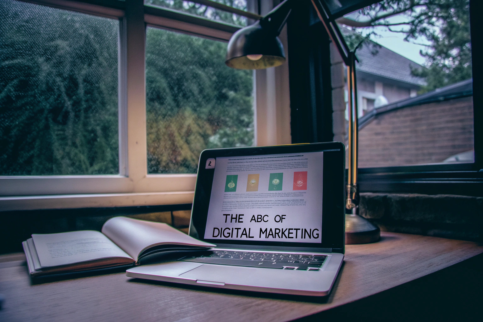 Arbeit mit digitalem Marketing