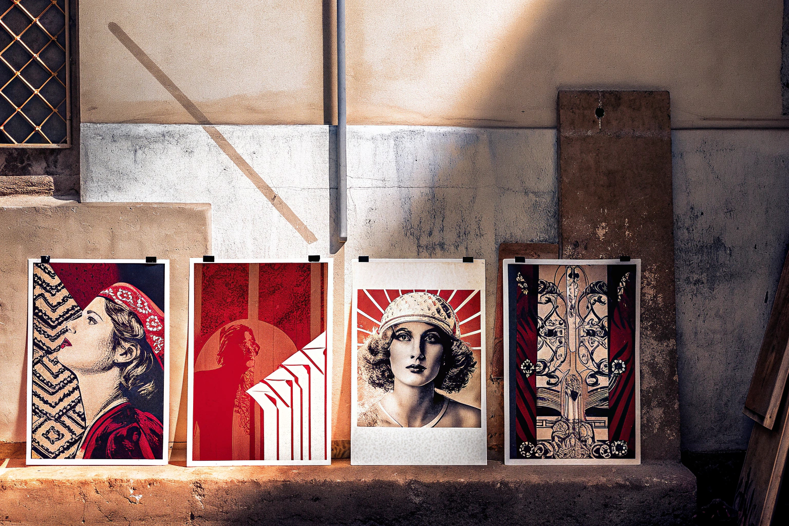 Historische Grafikdesign-Beispiele