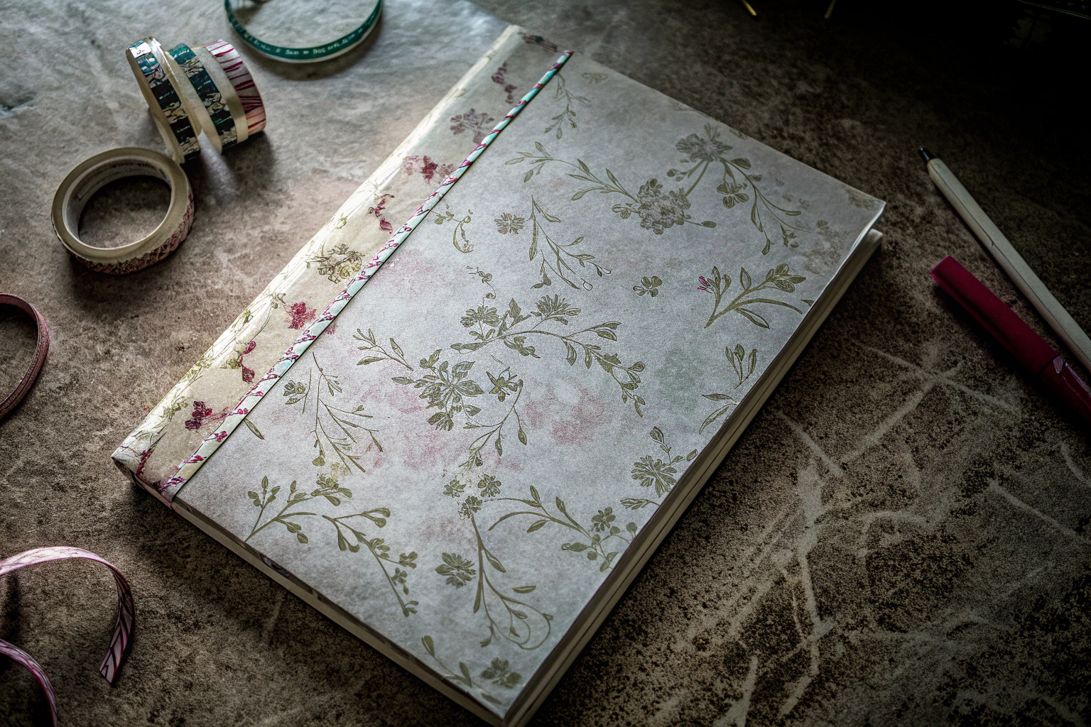 Vintage Blumenverpackung
