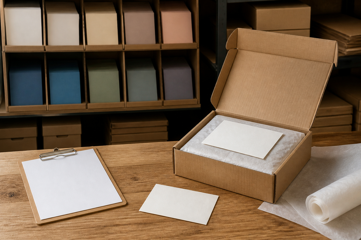 Verpackungsbeilagen im professionellen Fulfillment-Prozess