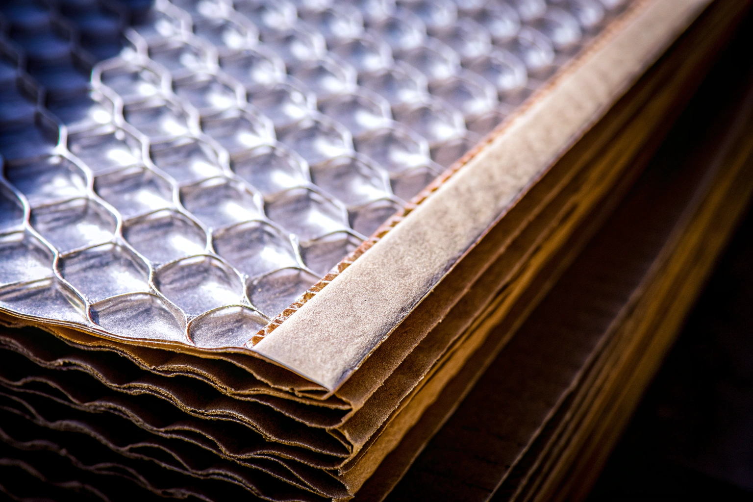 Honigwaben Verpackungspapier