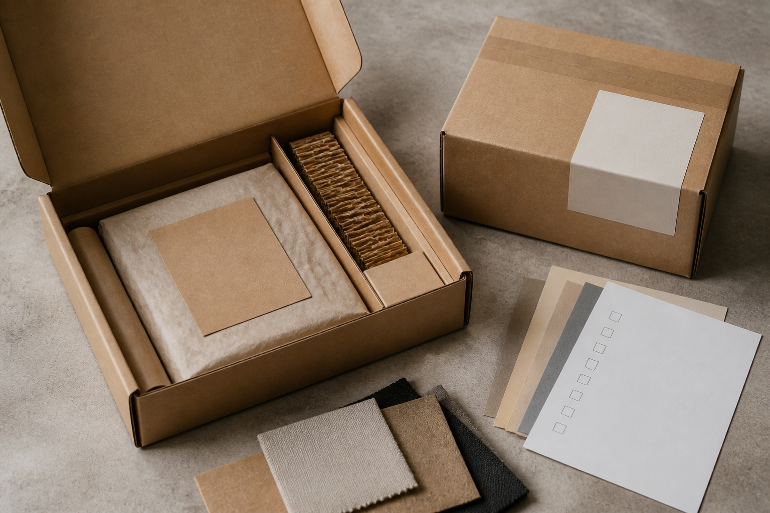 Qualitätskontrolle eines standardisierten B2B-Unboxing-Prozesses