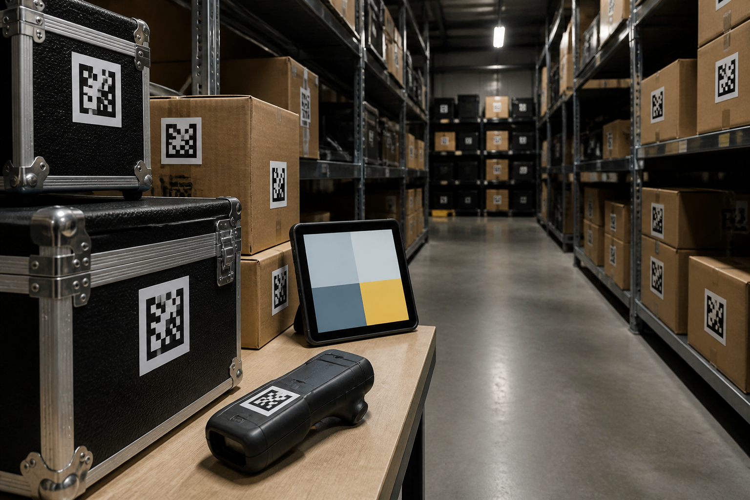 QR-Code-Etiketten bei der Inventarisierung und Lagerverwaltung
